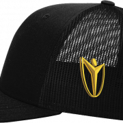Snapback Trucker Cap – Black