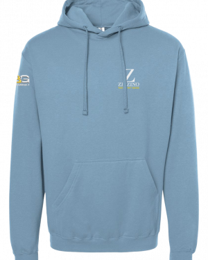Unisex Fleece Hooded Sweatshirt – Light Slate